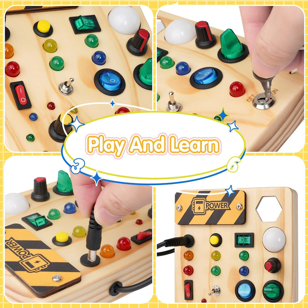 Tableau Interactif Montessori pour Tout-Petits 3