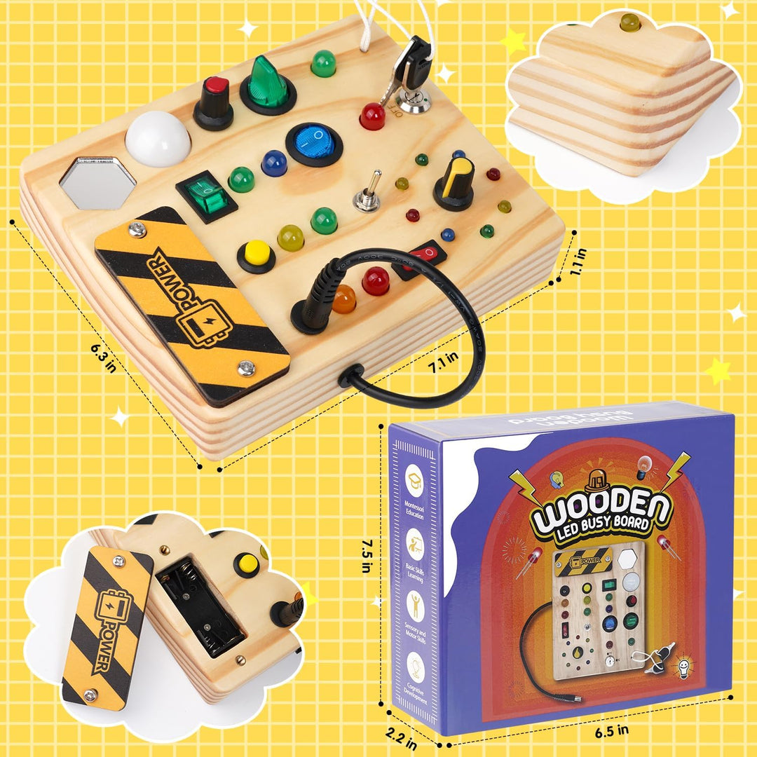 Tableau Interactif Montessori pour Tout-Petits 5