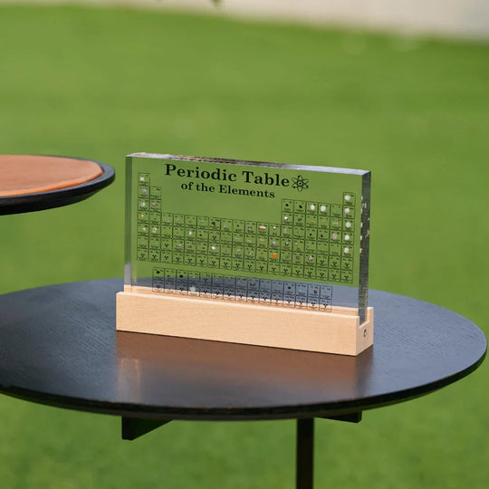 Tableau Périodique Lumineux avec Éléments Réels 1