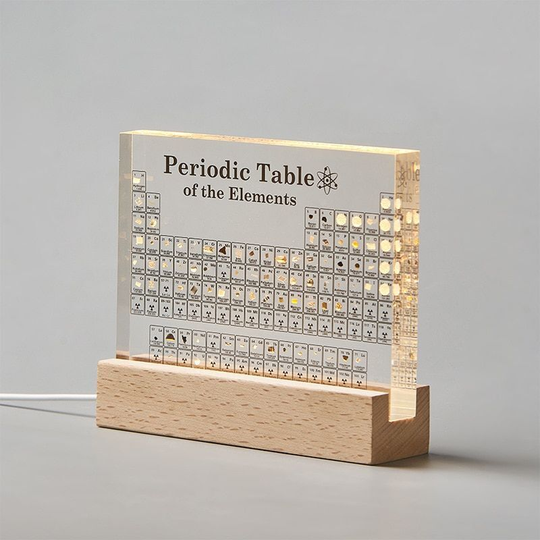Tableau Périodique des Éléments Design Moderne pour Bureau et Salle de Classe 0