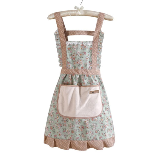 Tablier de Cuisine Floral Réglable pour Femmes 5