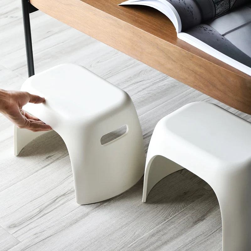 Tabouret Multifonction Compact avec Poignées de Transport pour Homme et Femme 2