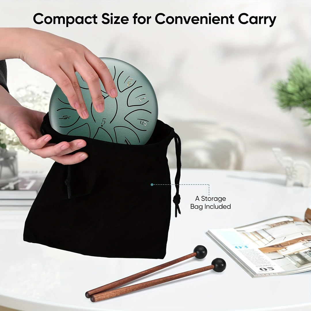 Tambour à Langue en Acier 11 Tons pour Jardin 7