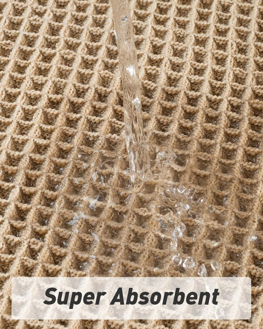 Tapis Couloir Boho Waffle Design 3