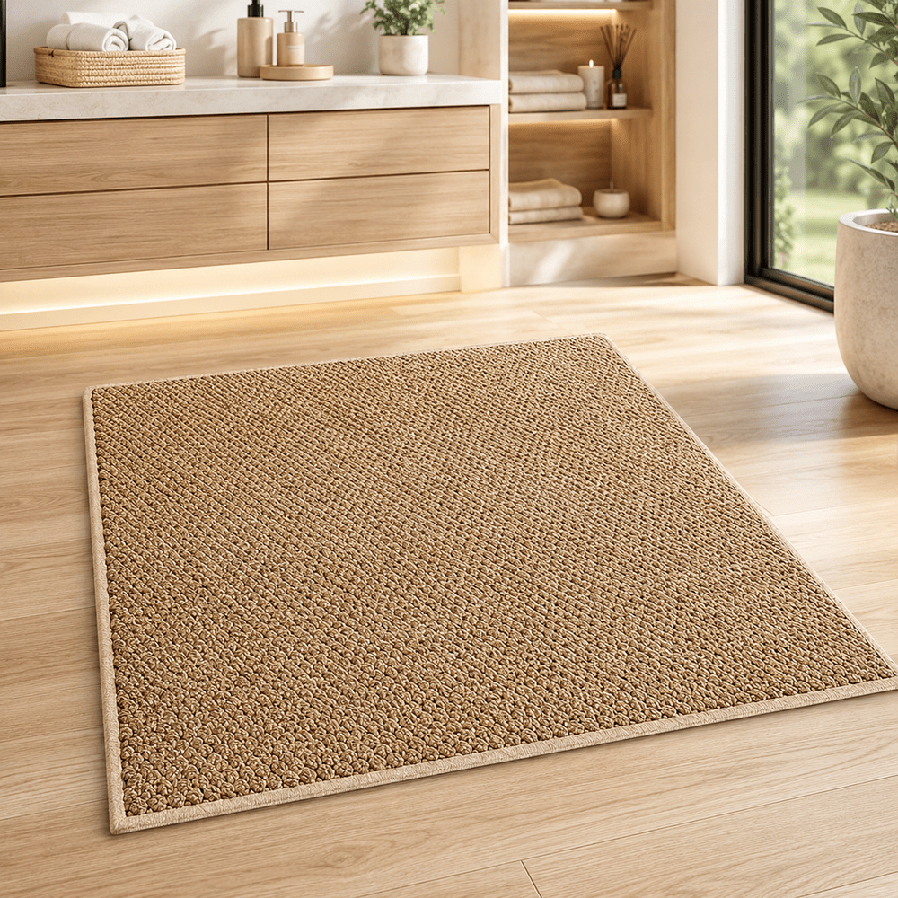 Tapis D'Entrée Intérieur Absorbant Design Géométrique Moderne 1