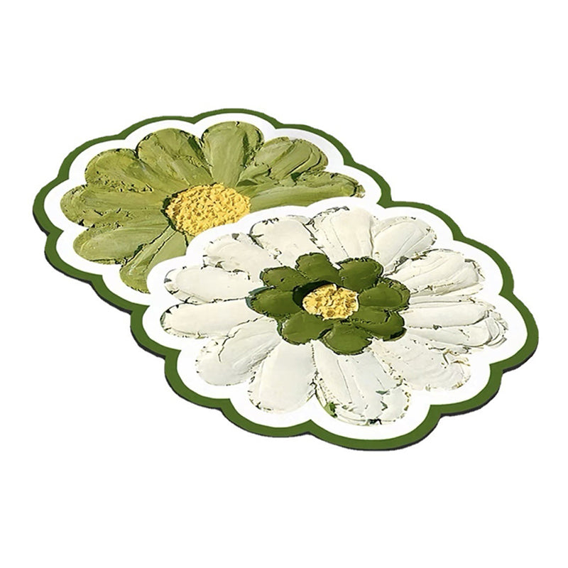 Tapis De Bain Antidérapant Floral Pour Salle De Bain 4