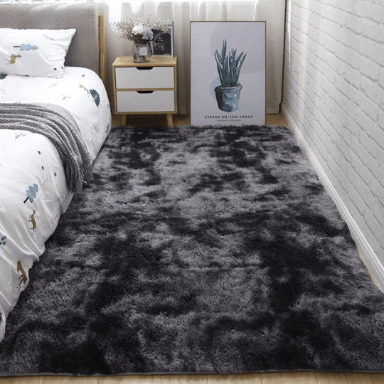 Tapis Doux Shaggy Antidérapant pour Chambre et Salon 0