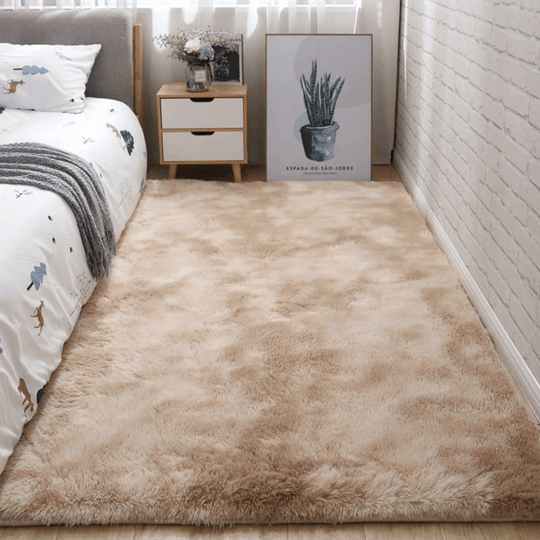 Tapis Doux Shaggy Antidérapant pour Chambre et Salon 11