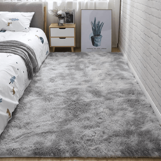 Tapis Doux Shaggy Antidérapant pour Chambre et Salon 6