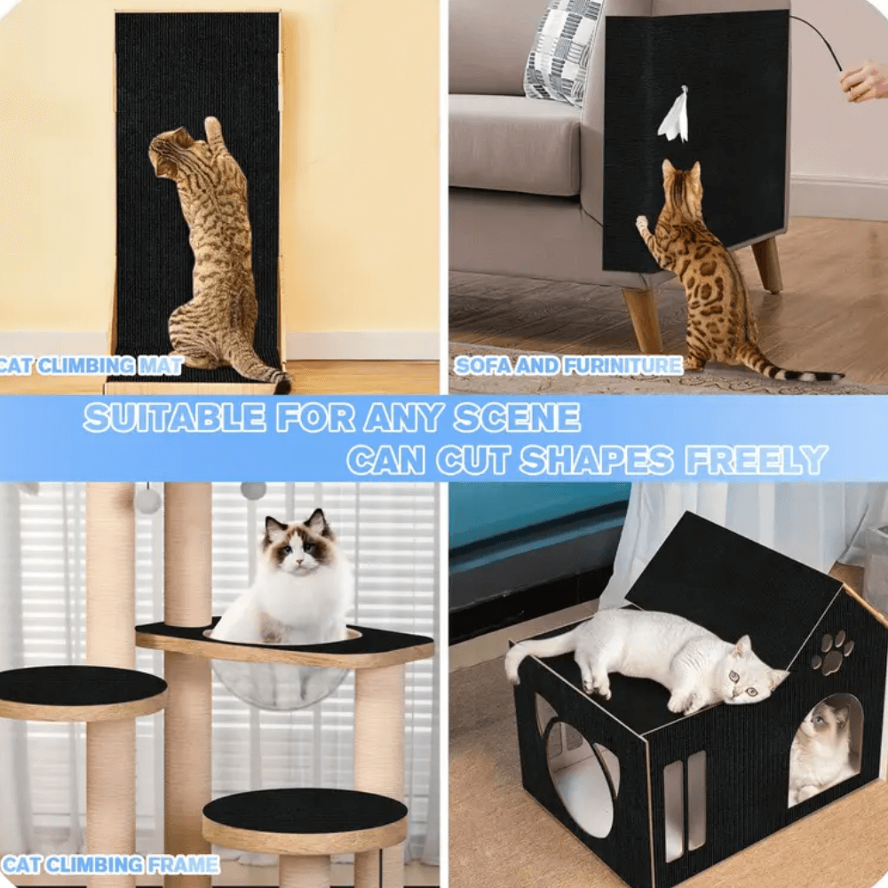 Tapis Grattage pour Chat Durable et Pratique 3