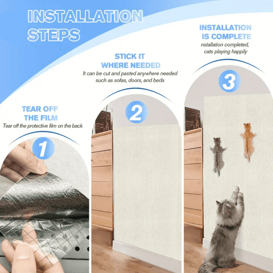 Tapis Grattage pour Chat Durable et Pratique 4