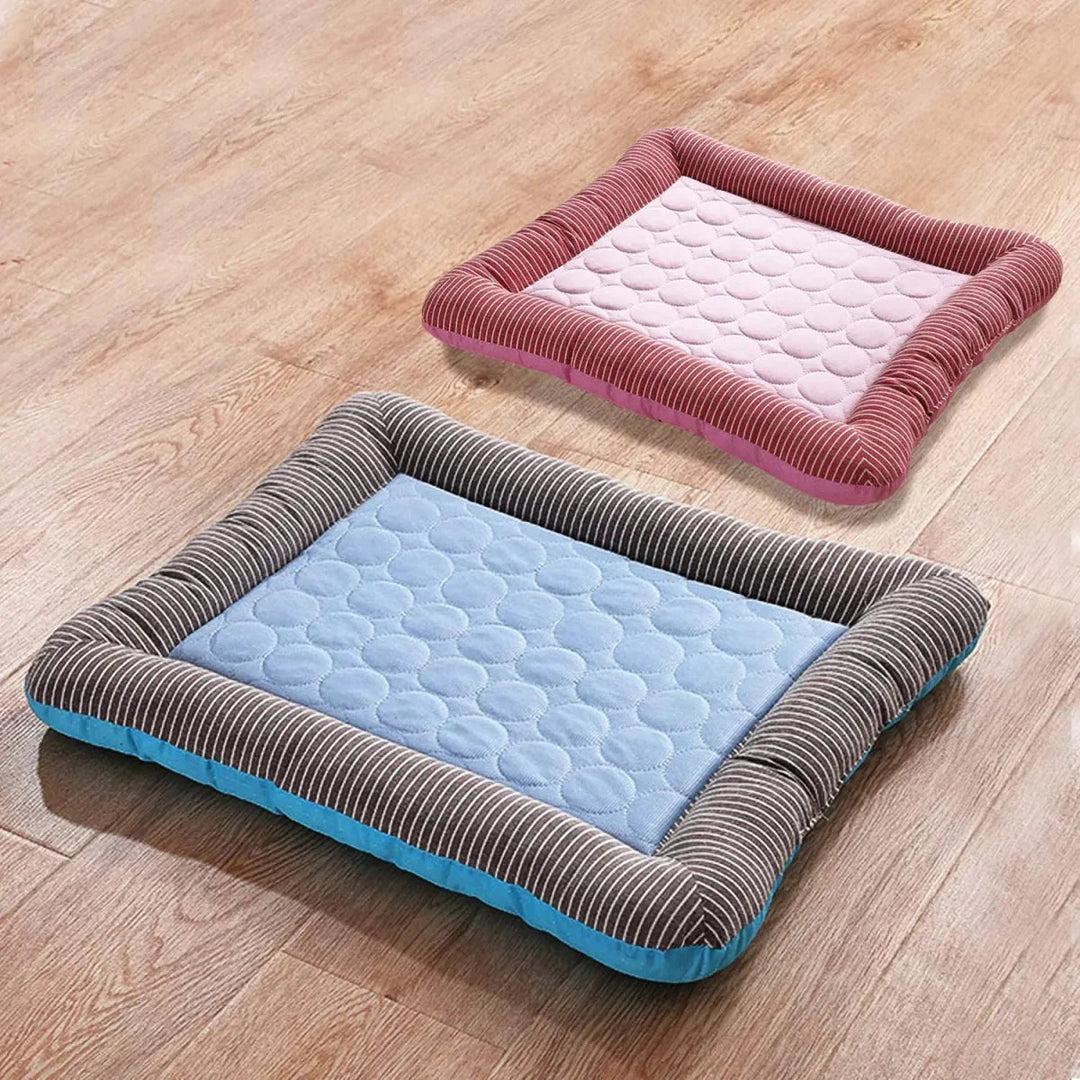 Tapis Rafraichissant Chien Bord Rembourré Antidérapant 60x45 cm 4
