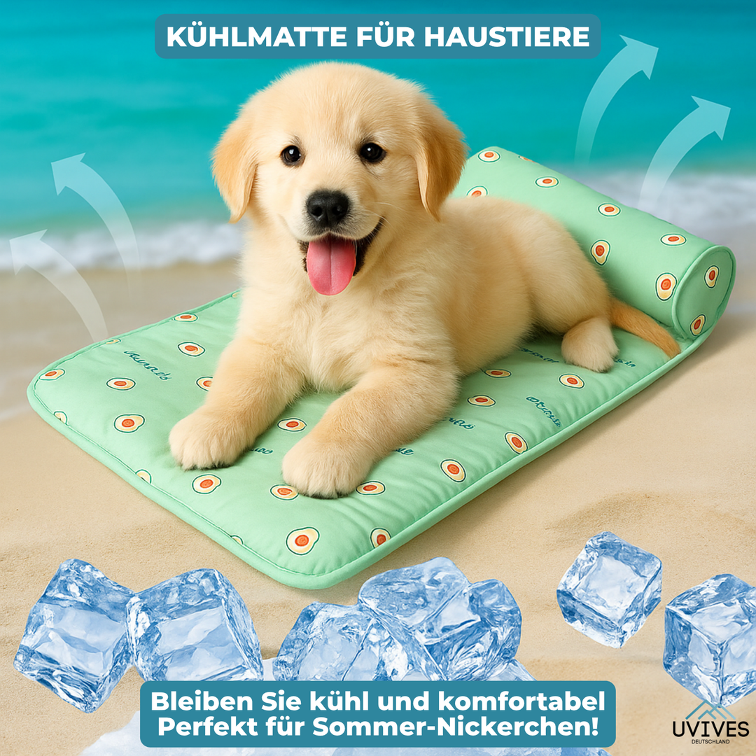 Tapis Rafraichissant Chien Idéal Pour Été - Confort Optimal Et Portable 4