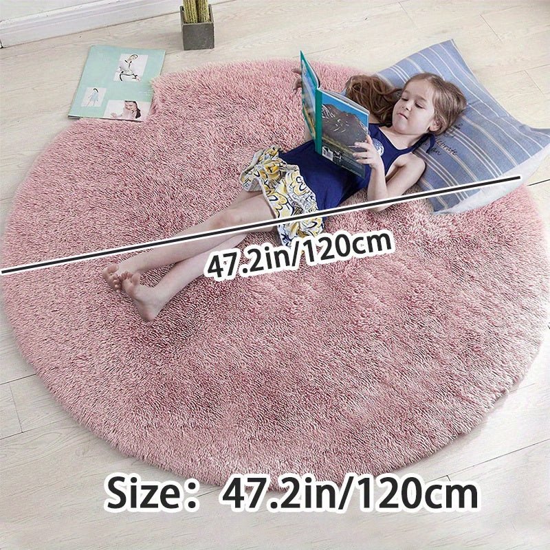 Tapis Rond Confortable pour Enfants et Salon 2