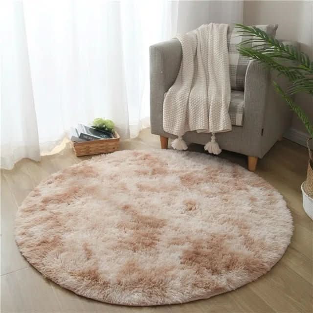 Tapis Rond Confortable pour Salon et Chambre 1