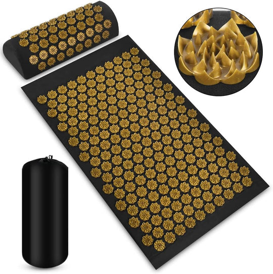 Tapis à Ongles Lotus avec Oreiller Inclus 2