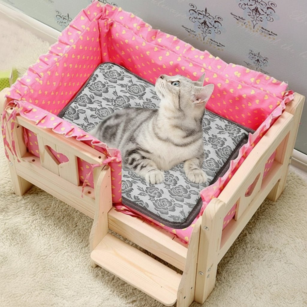Tapis chauffant pour animaux de compagnie avec contrôle de la température 1