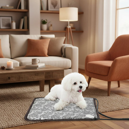 Tapis chauffant pour animaux de compagnie avec contrôle de la température 4