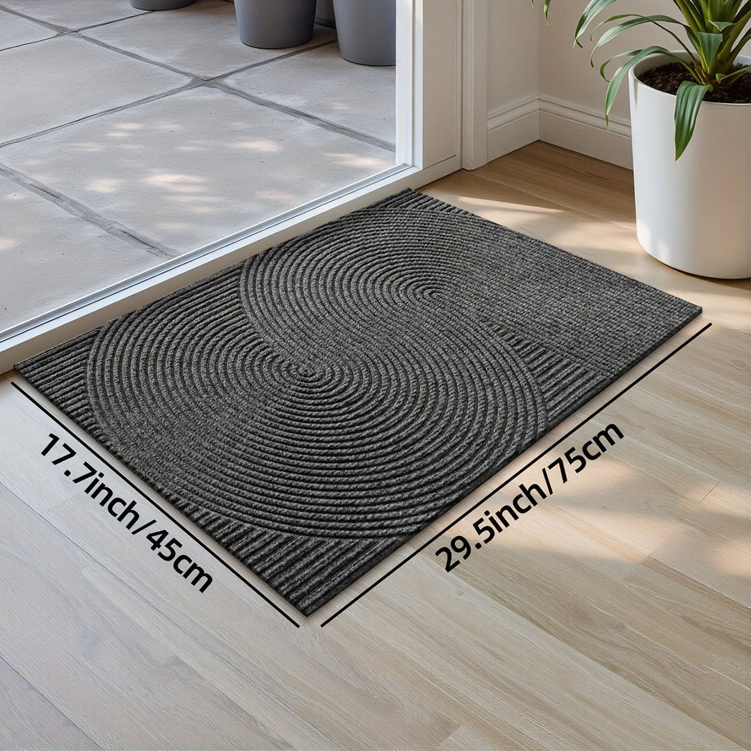 Tapis d'Entrée Intérieur Antidérapant Motif Géométrique 6