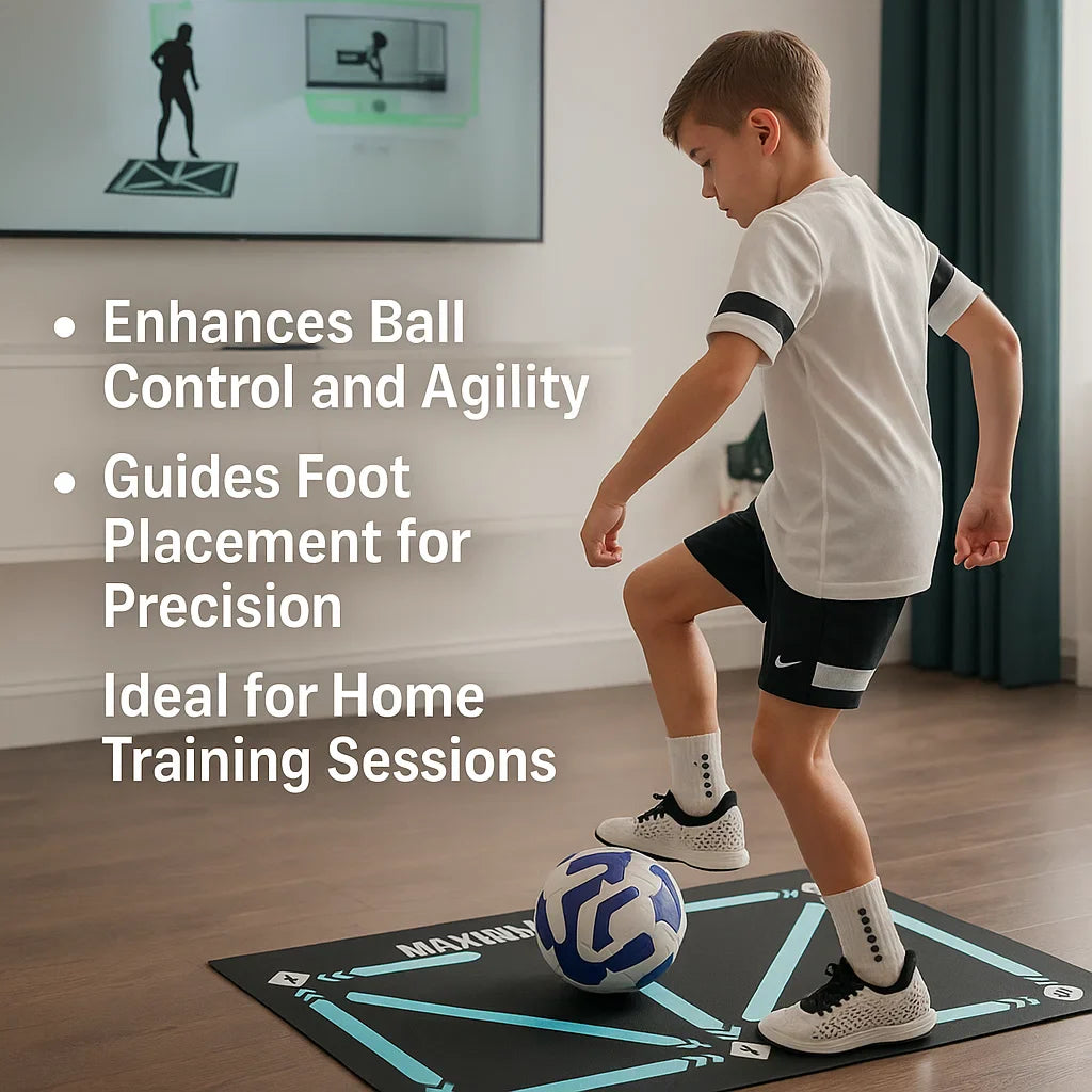 Tapis d'entraînement Football Pro Antidérapant 2