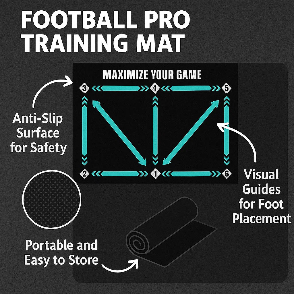 Tapis d'entraînement Football Pro Antidérapant 3