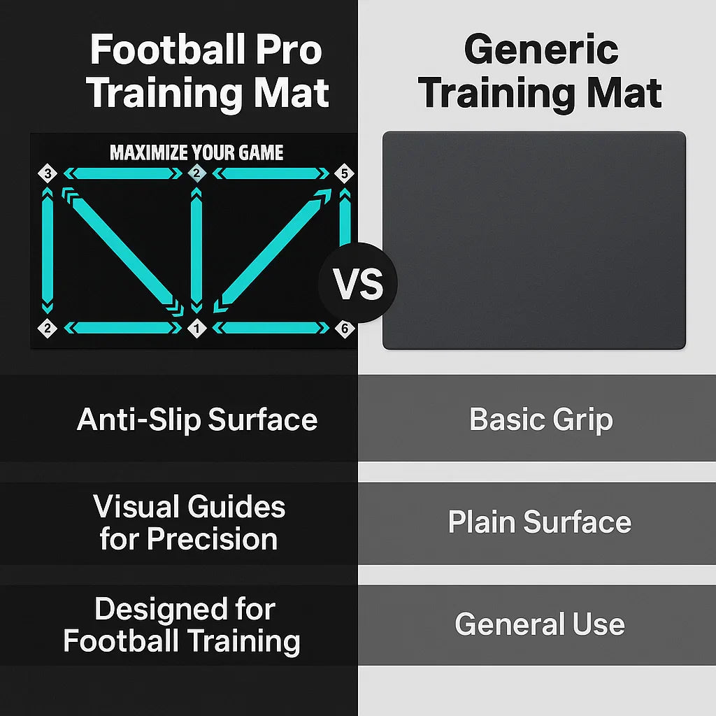 Tapis d'entraînement Football Pro Antidérapant 5