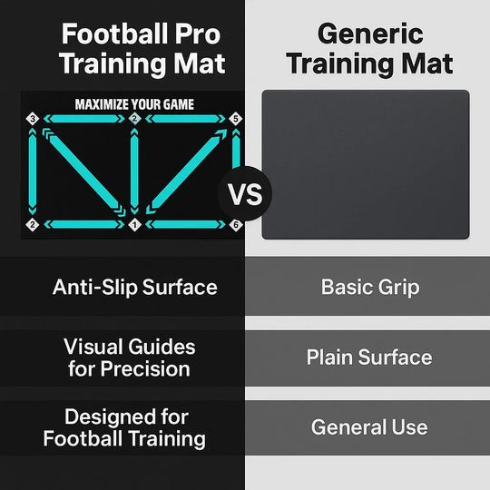 Tapis d'entraînement Football Pro Antidérapant 5