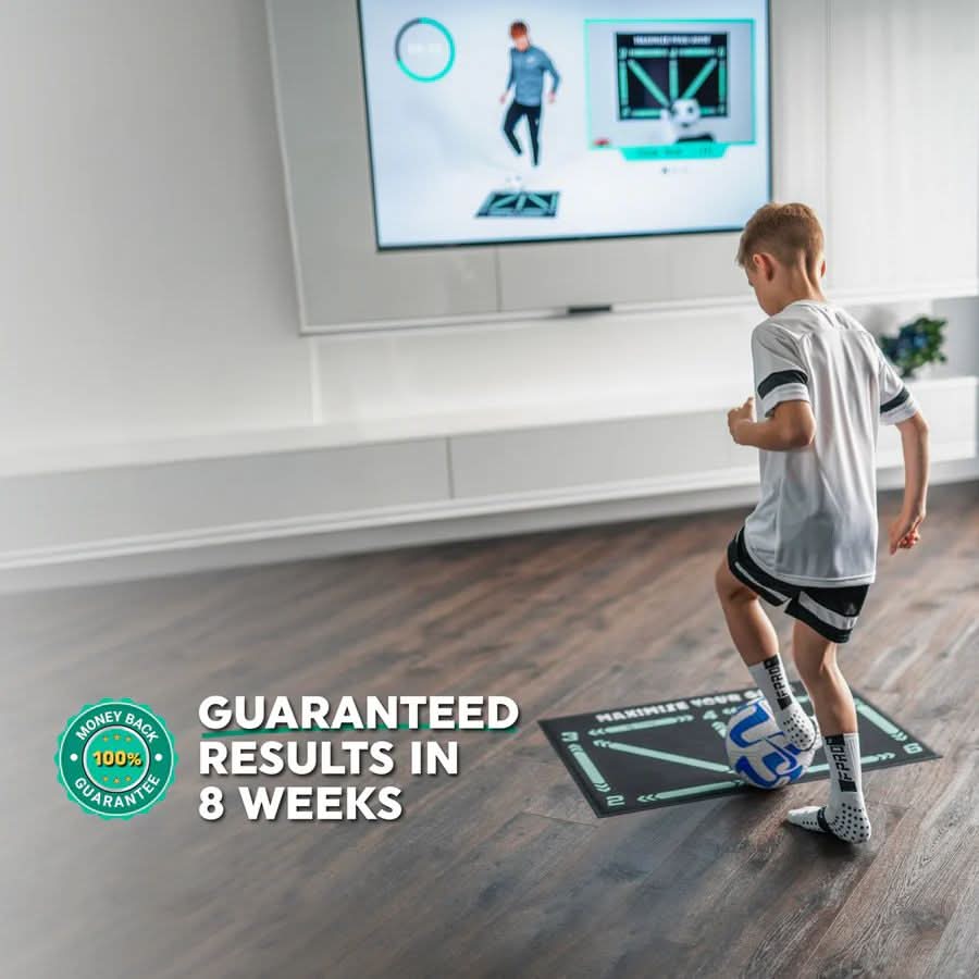 Tapis d'entraînement de football pour un entraînement technique à domicile 2
