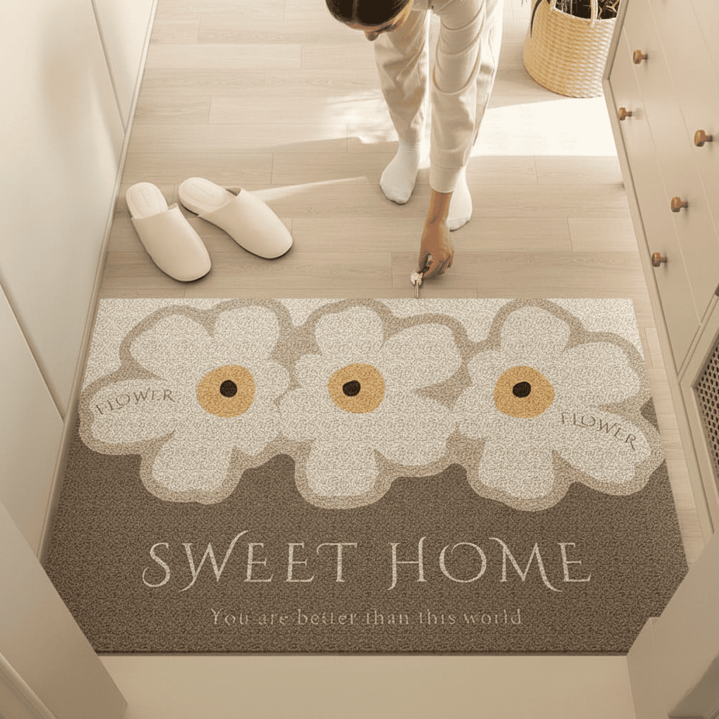 Tapis d'entrée Antidérapant Lavable pour Zones Fréquentées 2