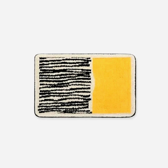 Tapis de Bain Abstrait Style Scandinave 9