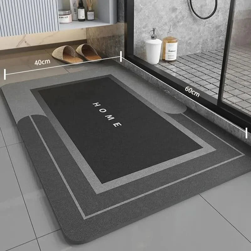 Tapis de Bain Antidérapant Confortable pour Salle de Bain Moderne 0
