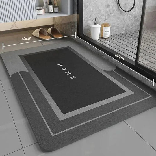 Tapis de Bain Antidérapant Confortable pour Salle de Bain Moderne 0