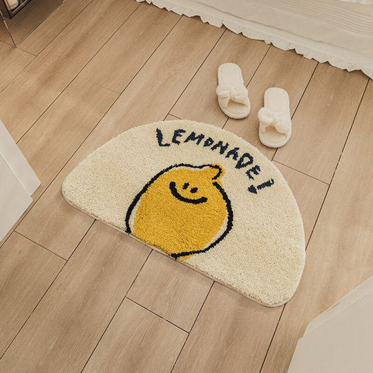 Tapis de Bain Antidérapant Design Citron 3