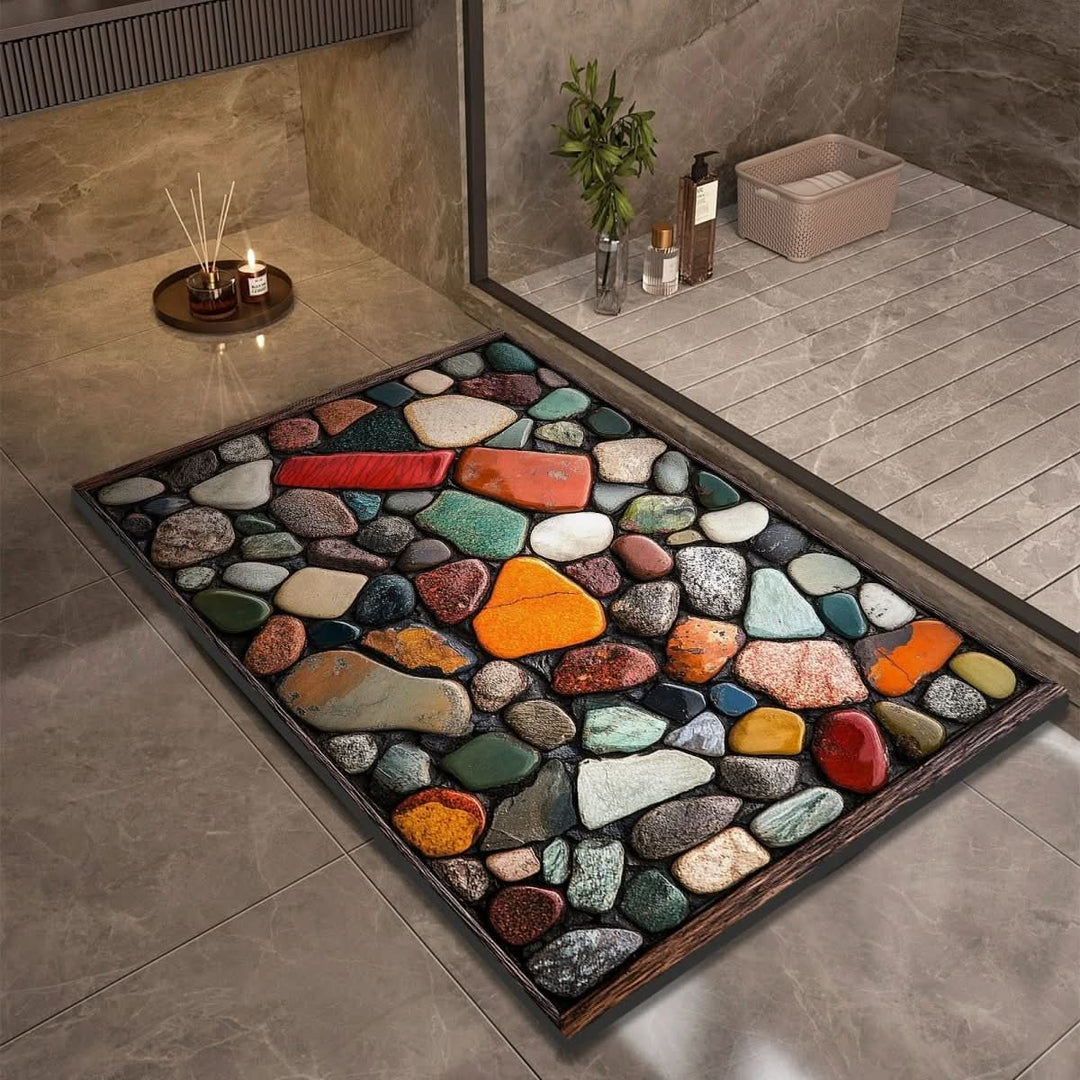 Tapis de Bain Antidérapant Design Moderne 1