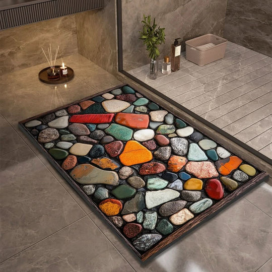 Tapis de Bain Antidérapant Design Moderne 1