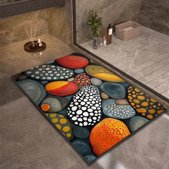 Tapis de Bain Antidérapant Design Moderne 14
