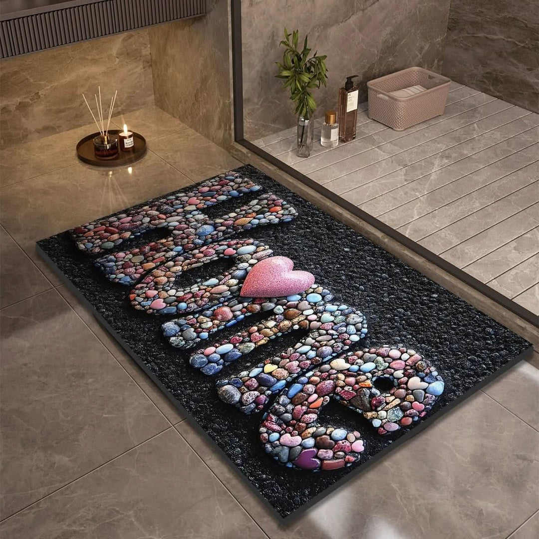 Tapis de Bain Antidérapant Design Moderne 17