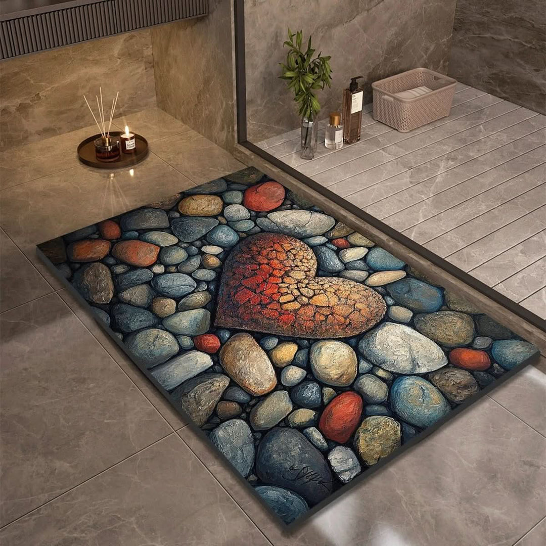 Tapis de Bain Antidérapant Design Moderne 18