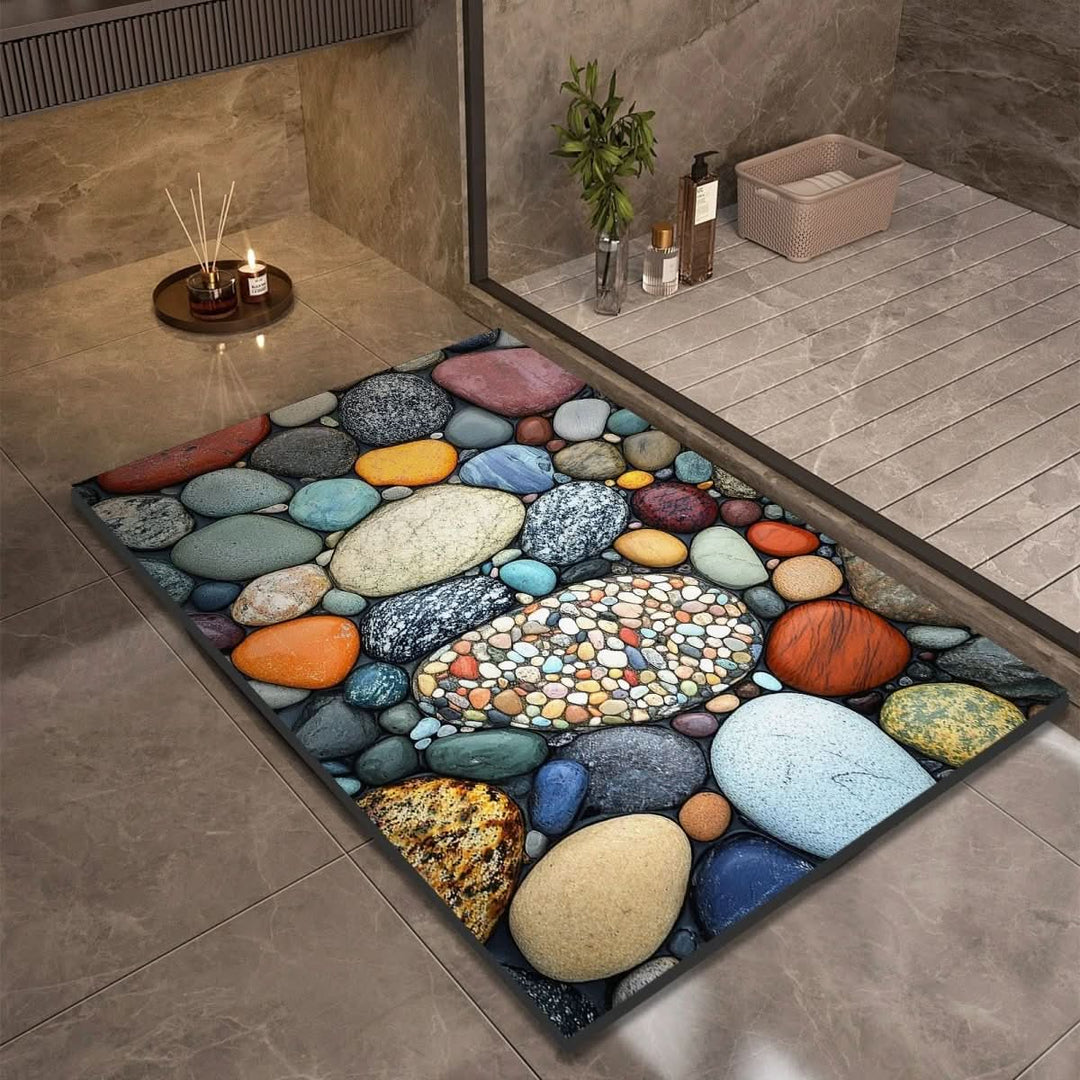 Tapis de Bain Antidérapant Design Moderne 2