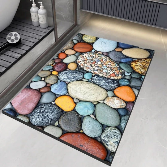 Tapis de Bain Antidérapant Design Moderne 3