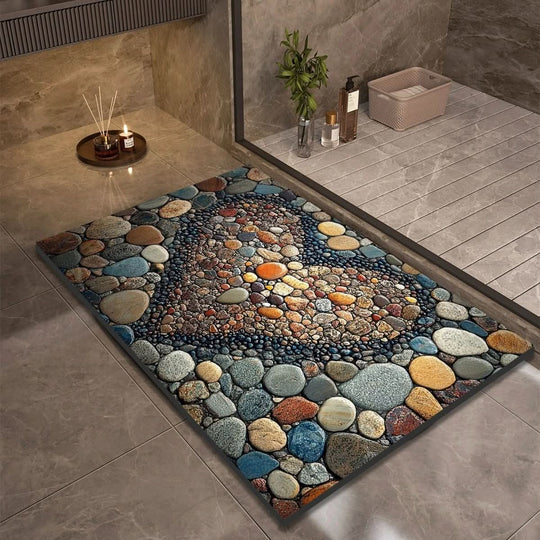 Tapis de Bain Antidérapant Design Moderne 8