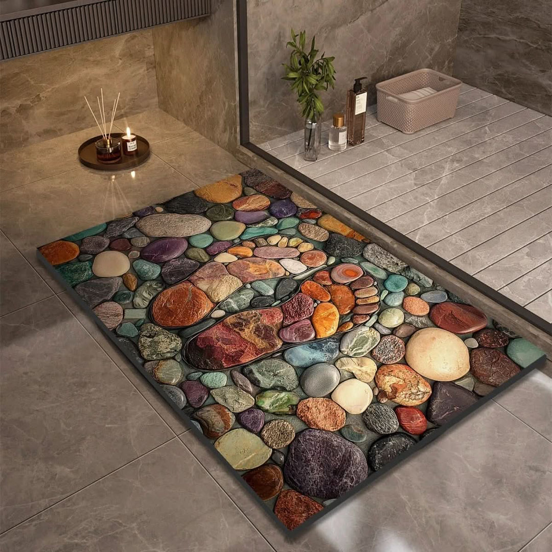 Tapis de Bain Antidérapant Design Moderne 9