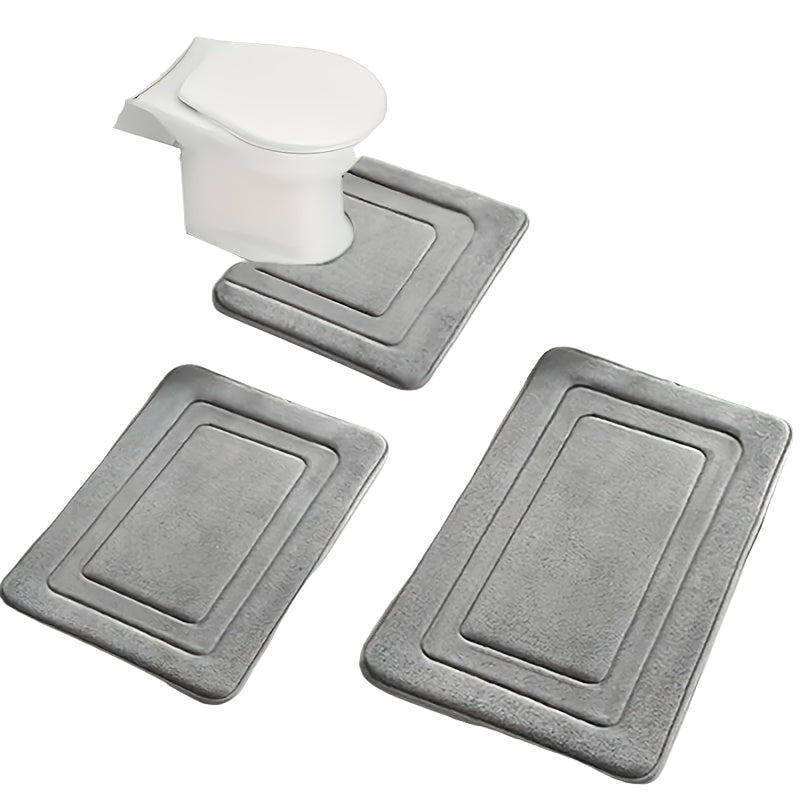 Tapis de Bain Antidérapant Ensemble 3 Pièces 0