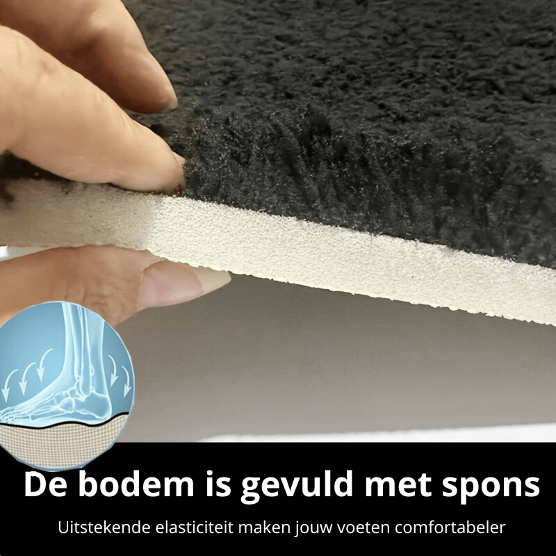 Tapis de Bain Antidérapant Moderne pour Salle de Bain Design Rayé 2