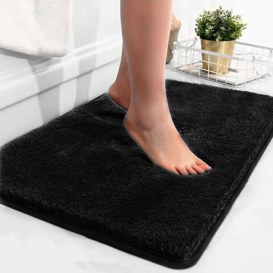 Tapis de Bain Antidérapant Moderne pour Salle de Bain Design Rayé 7