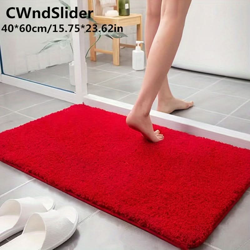 Tapis de Bain Antidérapant Moderne pour Salle de Bain avec Motif à Rayures 13