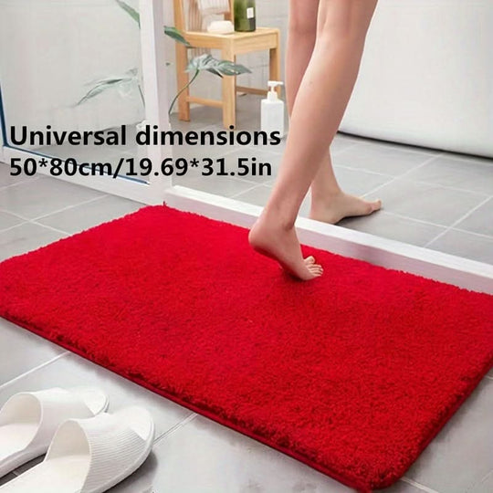 Tapis de Bain Antidérapant Moderne pour Salle de Bain avec Motif à Rayures 14