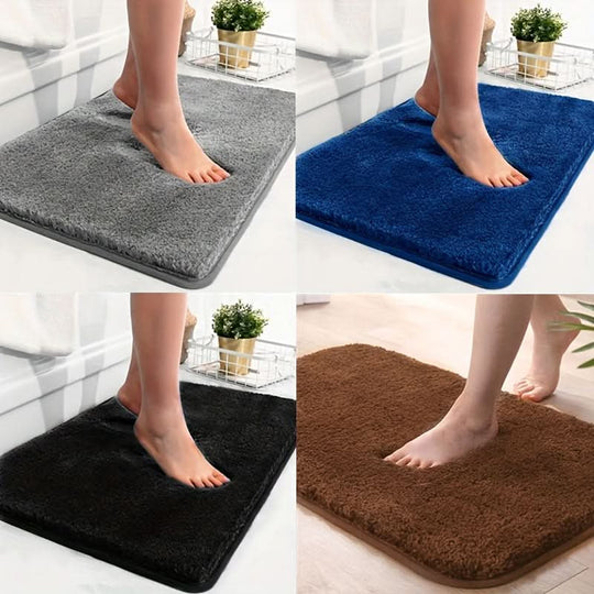 Tapis de Bain Antidérapant Moderne pour Salle de Bain avec Motif à Rayures 6