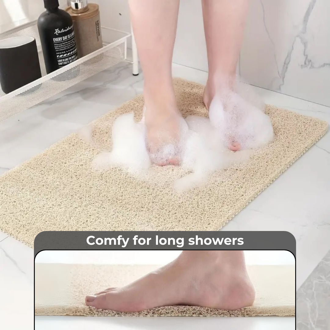 Tapis de Bain Antidérapant Moderne pour Salle de Bain avec Séchage Rapide 5