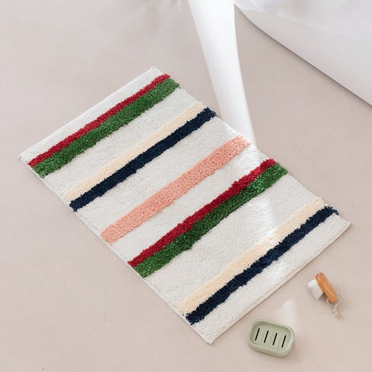 Tapis de Bain Antidérapant à Pois pour Salle de Bain 8